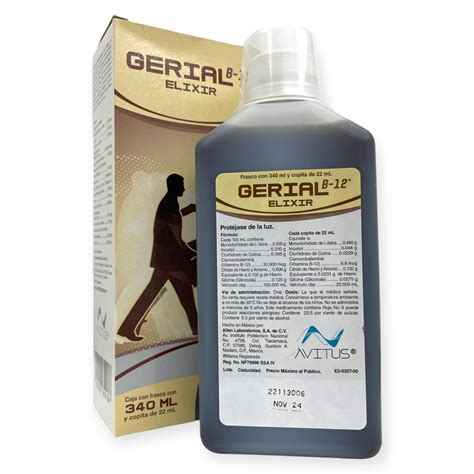 gerial b12 elixir dosis